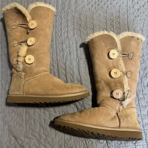 UGG Cream Sheepskin Lined Footwear